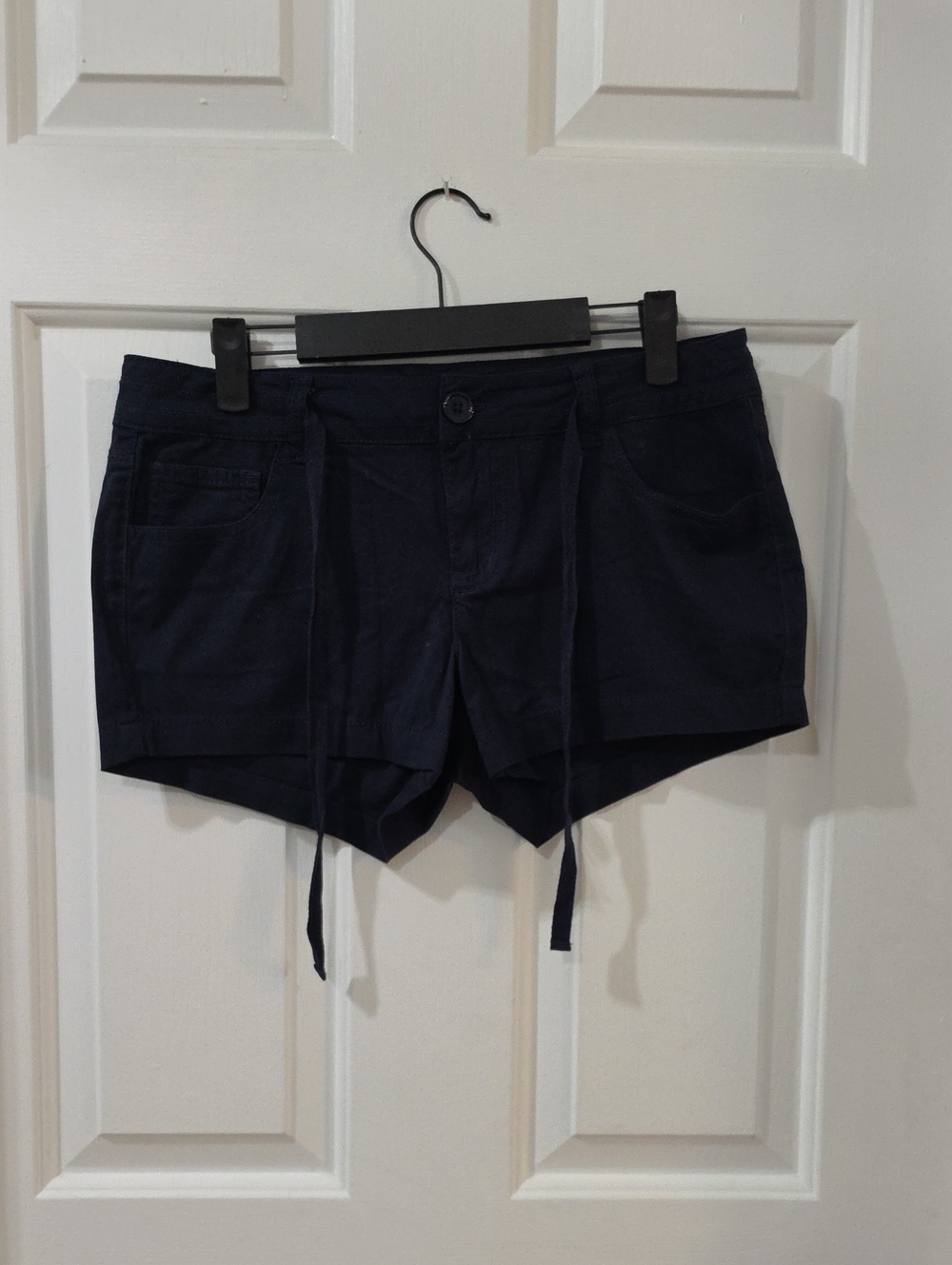 Boom Boom Jeans Navy Drawstring Shorts